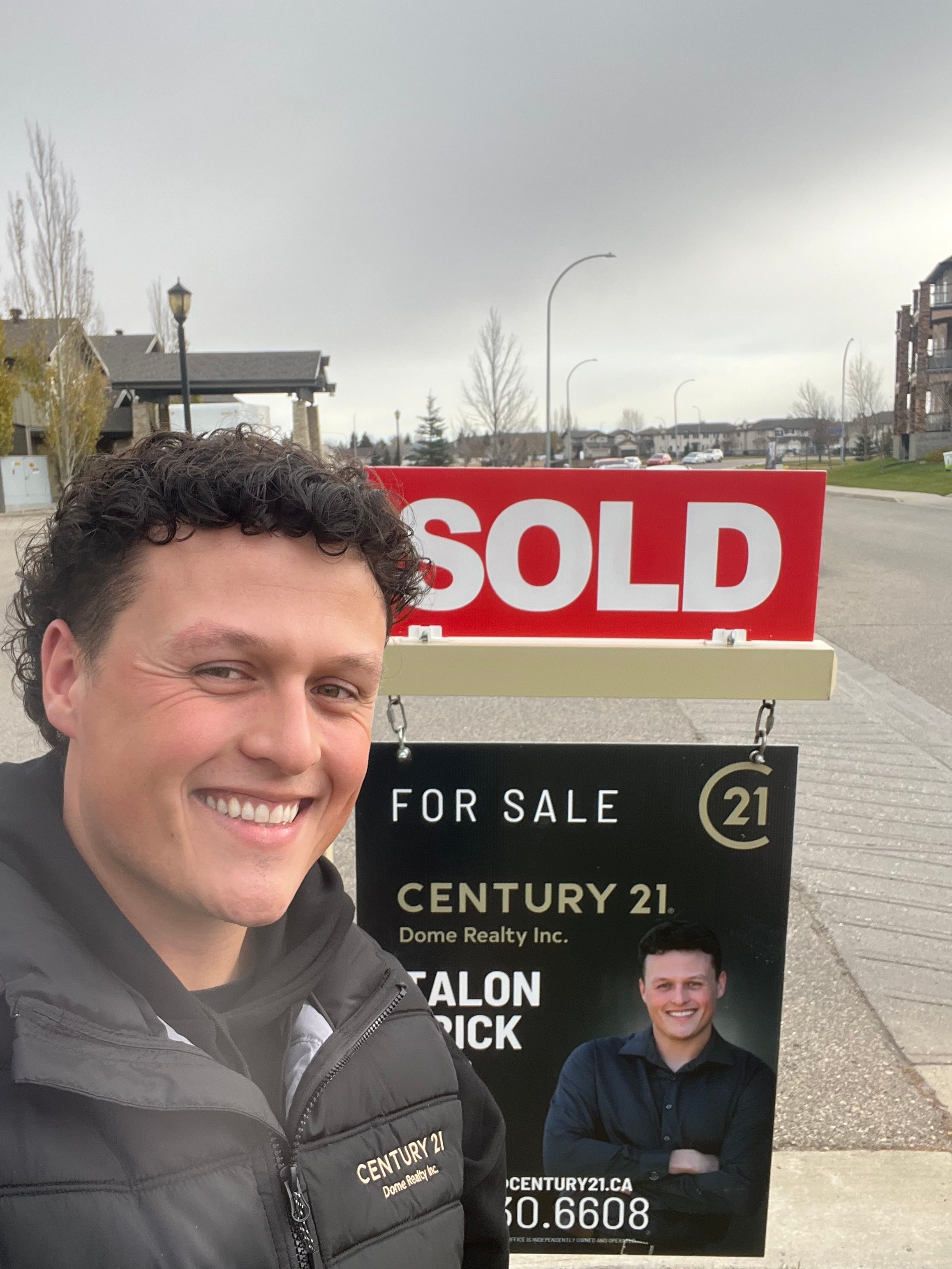 Talon Frick — SOLD sign Regina